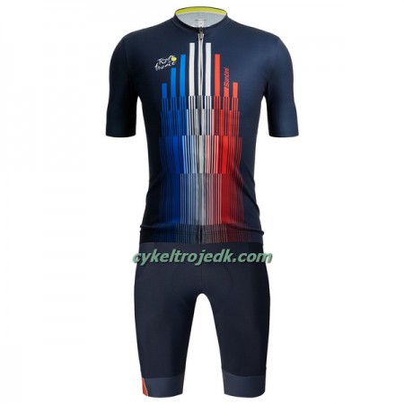 Cykeltøj + Cykelshorts Trionfo 2022 Tour de France Rød Blå